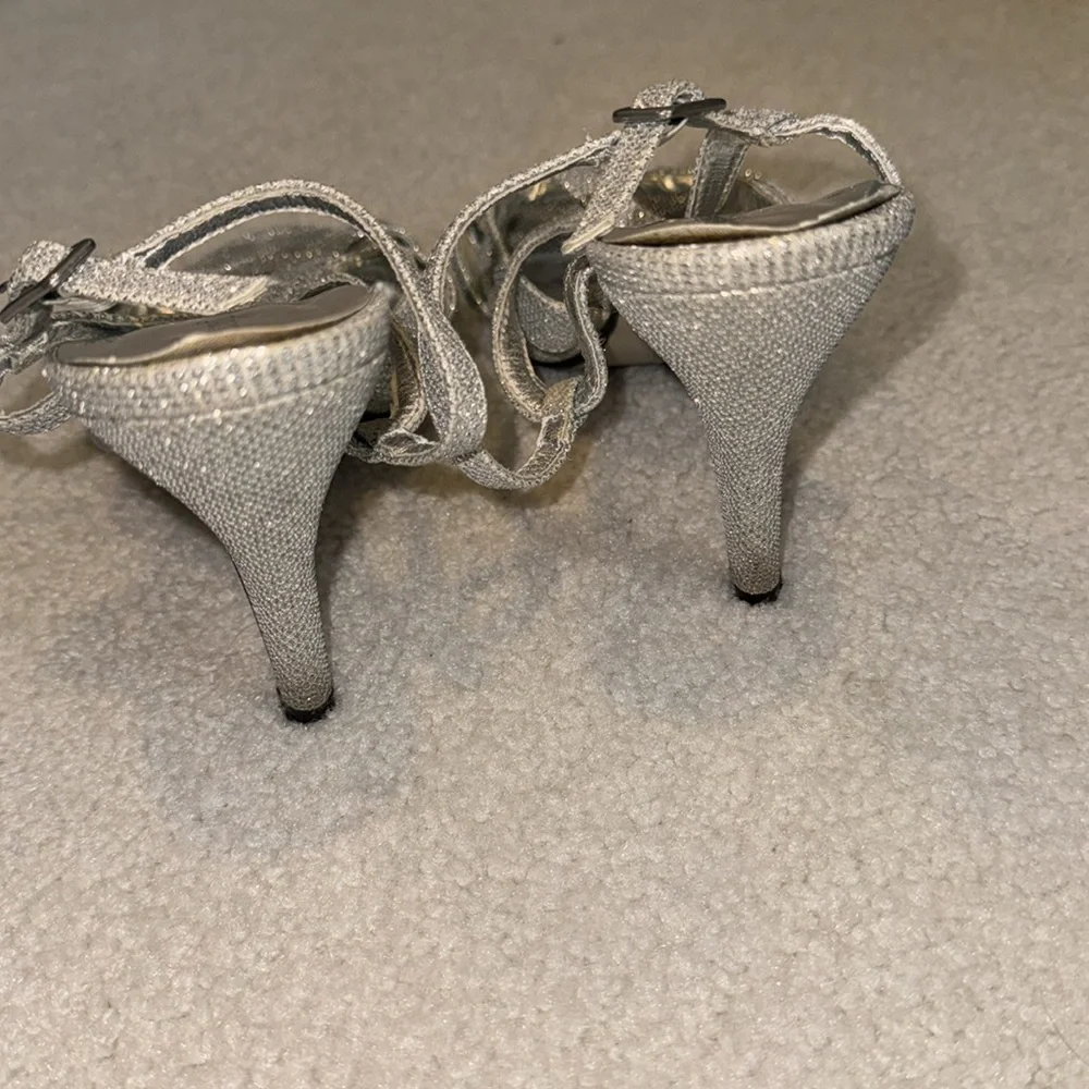 Silver heels